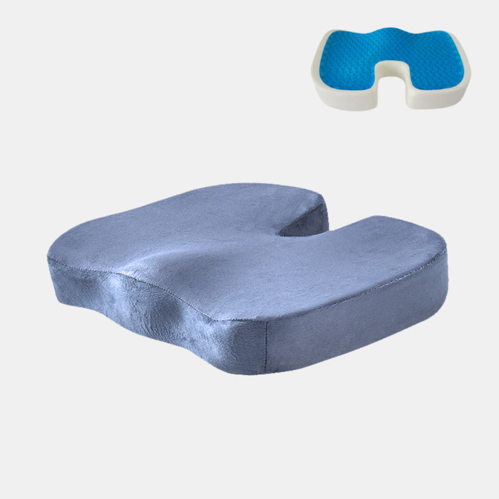 SpinalCool Ergonomic Cooling Gel Spine Support Cushion