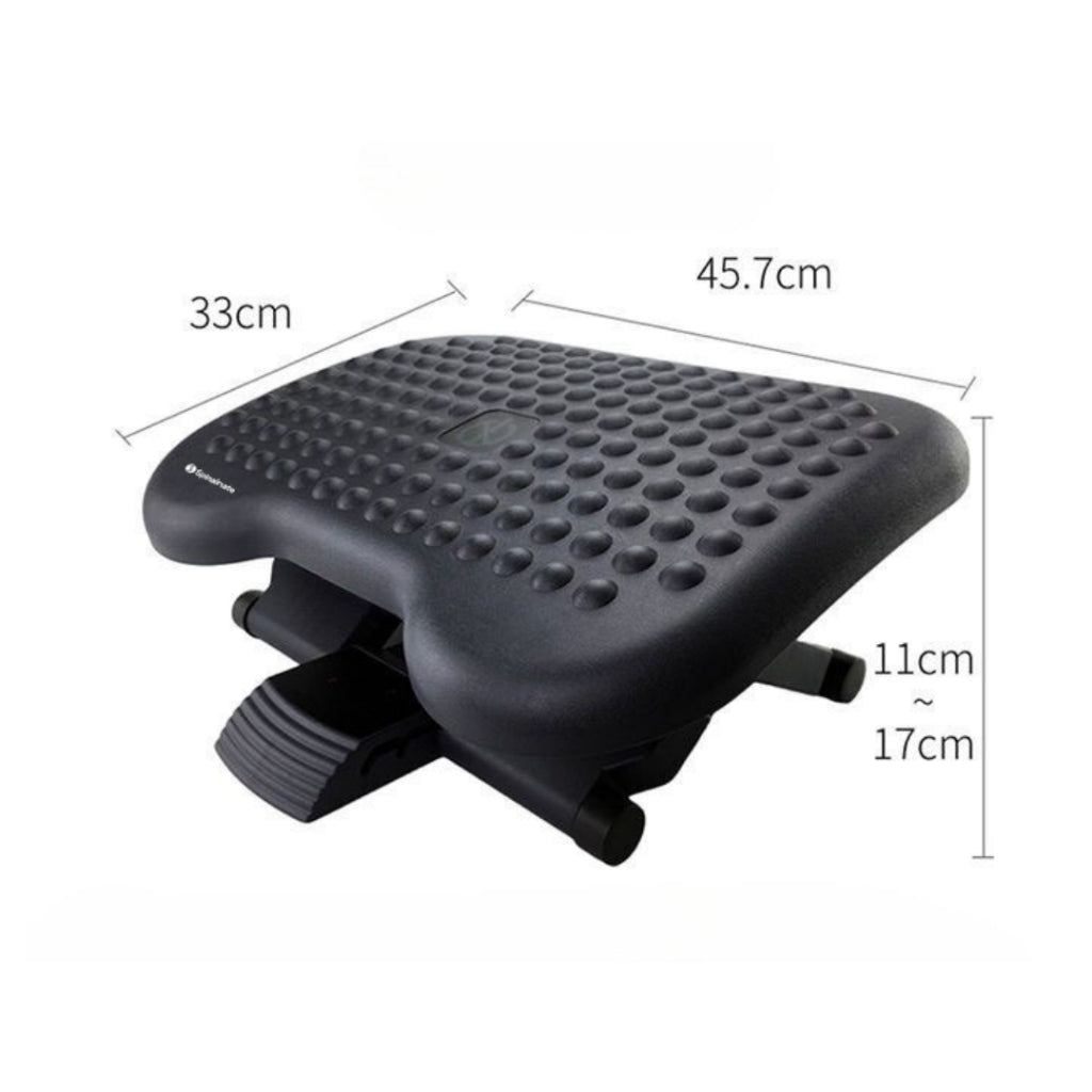 SpinalFoot Ergonomic Footrest with Massage Function