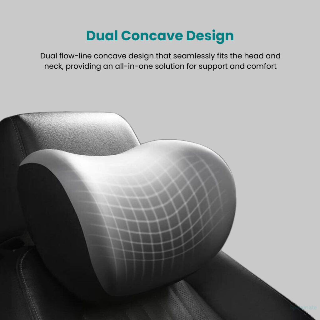 SpinalCar Ergonomic Memory Foam Car Seat Cushion