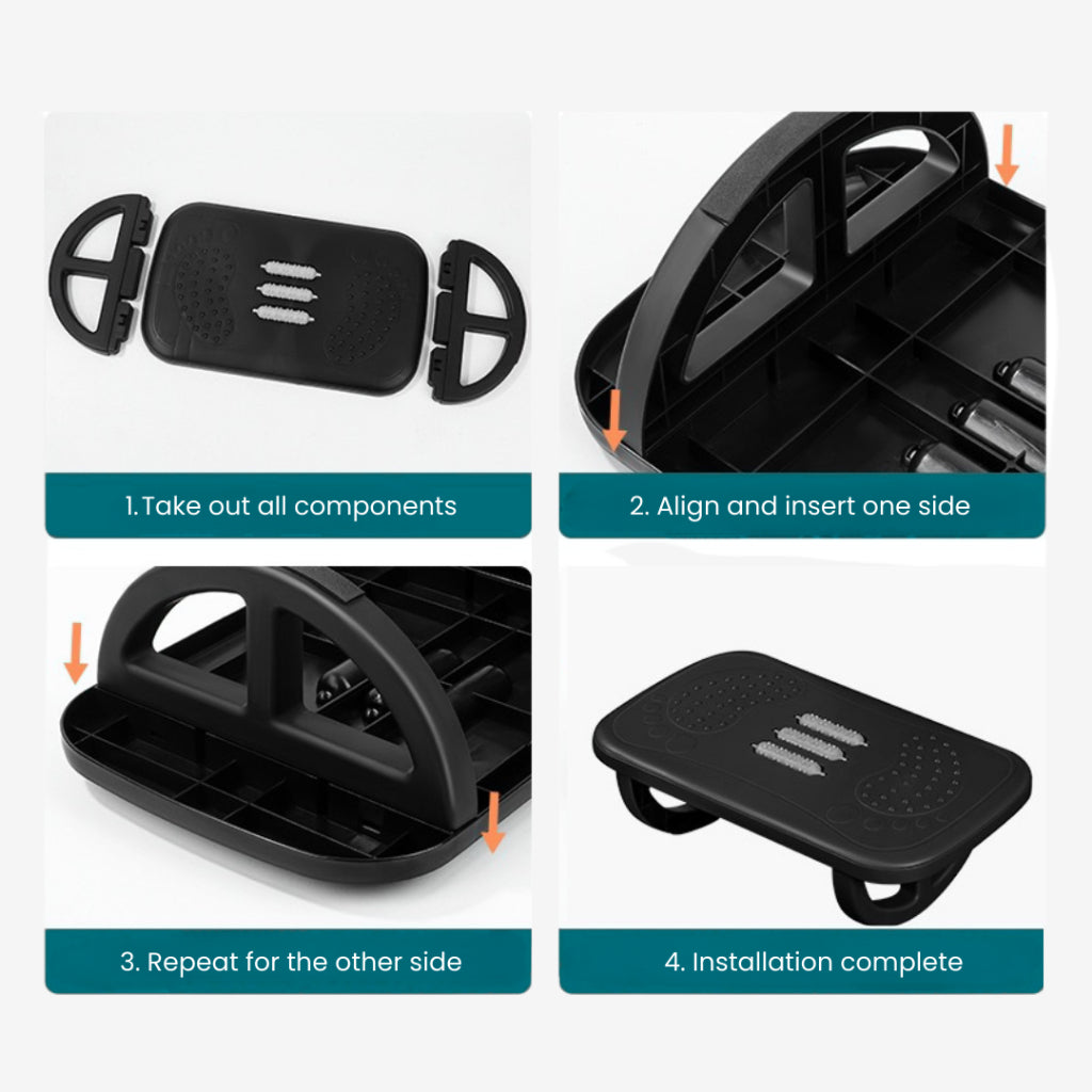 Flexi Footrest with Foot Massage Function