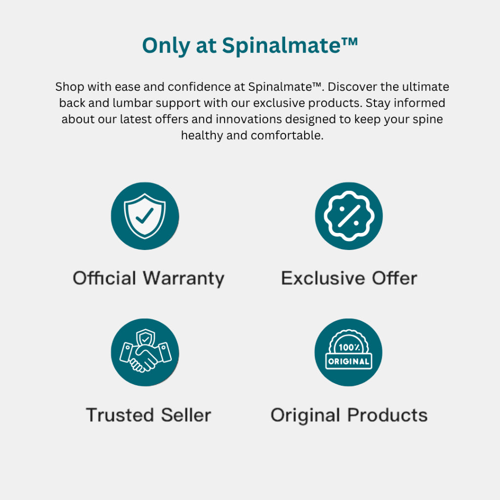 SpinalCar Ergonomic Memory Foam Car Seat Cushion