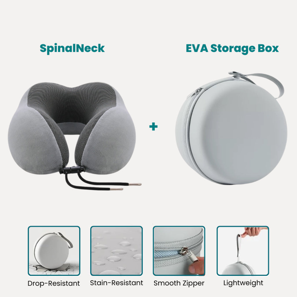 SpinalNeck NASA Memory Foam Neck U-Shape Pillow