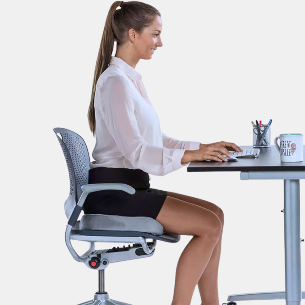 SpinalCool Ergonomic Coccyx Cooling Gel Seat Cushion