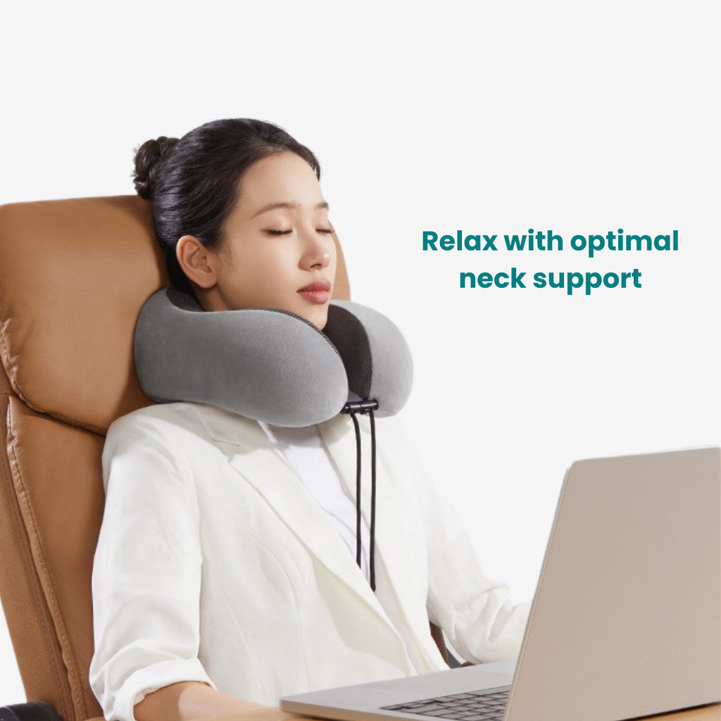 SpinalNeck NASA Memory Foam Neck U-Shape Pillow