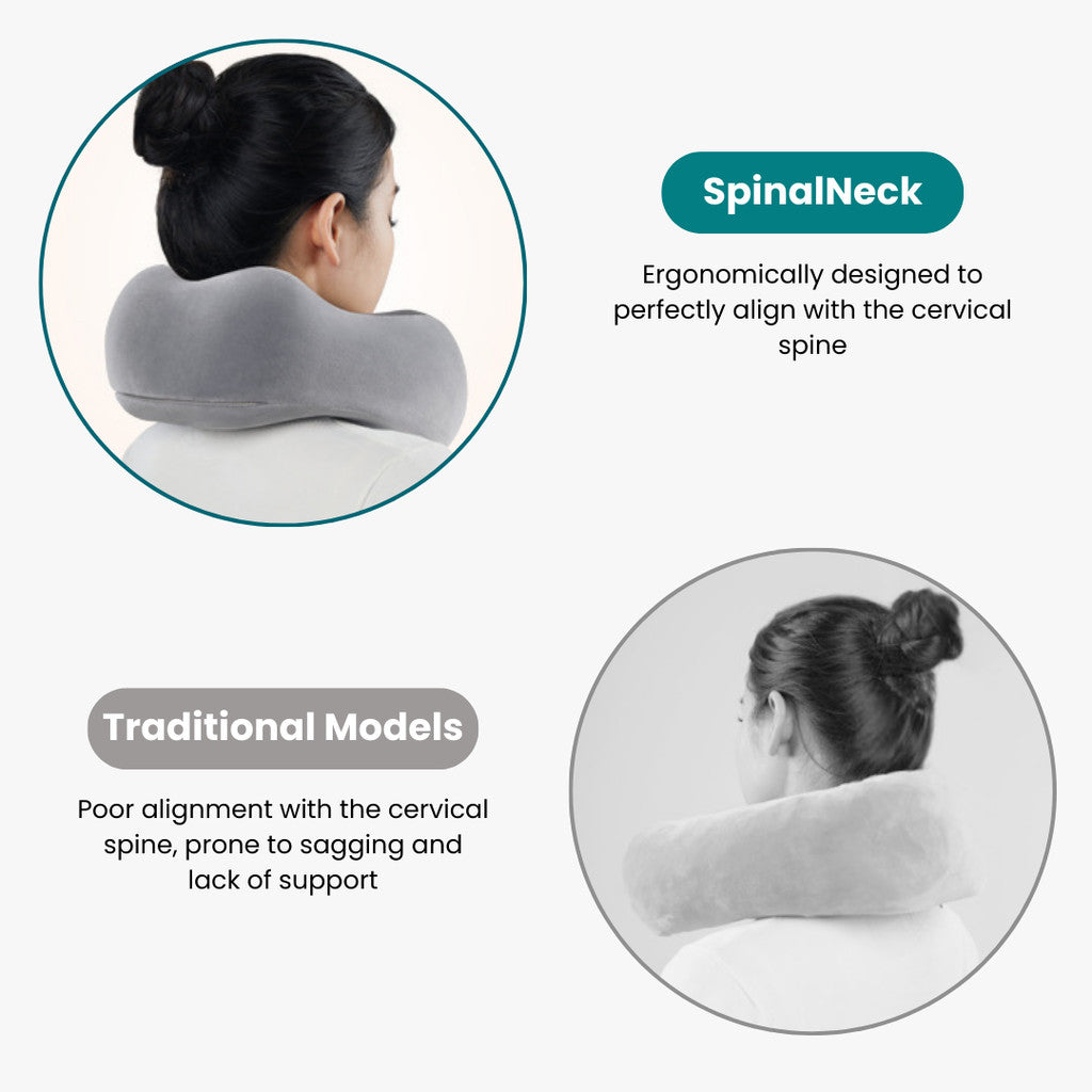 SpinalNeck NASA Memory Foam Neck U-Shape Pillow