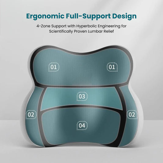 SpinalCar Pro Ergonomic Memory Foam Car Seat Cushion