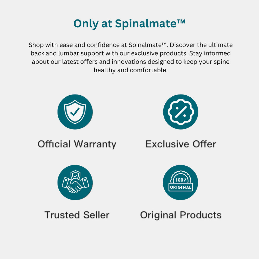 SpinalCar Pro Ergonomic Memory Foam Car Seat Cushion