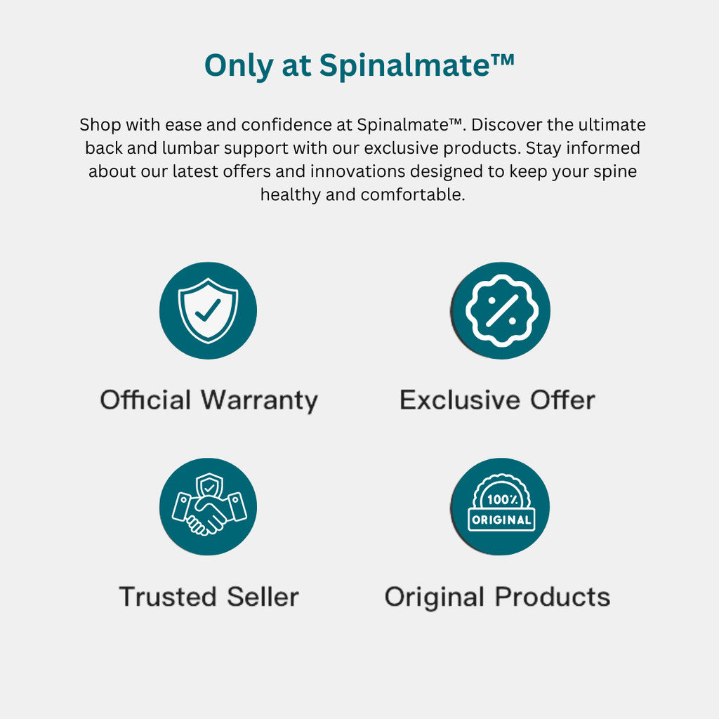 SpinalCool Ergonomic Cooling Gel Spine Support Cushion