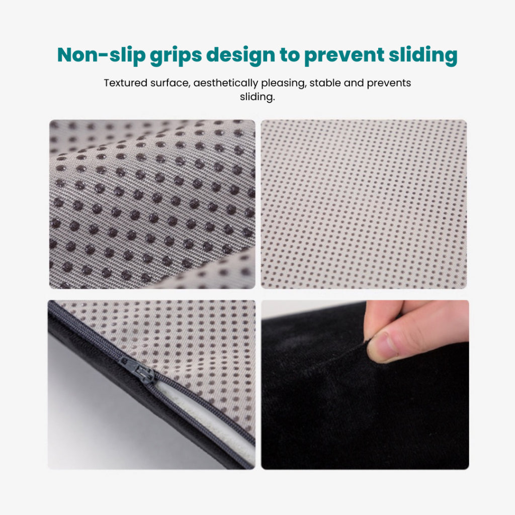 Ergonomic Adjustable Cushion Footrest