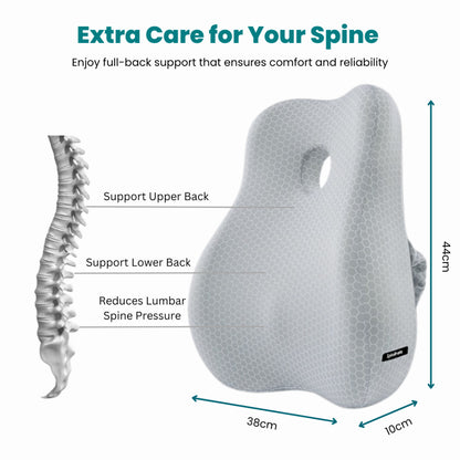 CoolTech Ergonomic Spine Support Cushion