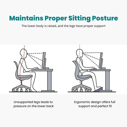 Flexi Footrest with Foot Massage Function