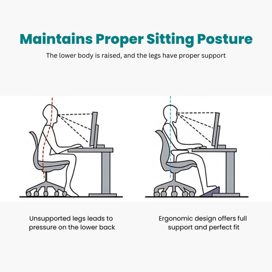 Flexi Footrest with Foot Massage Function