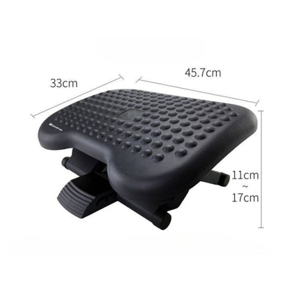 SpinalFoot Ergonomic Footrest with Massage Function
