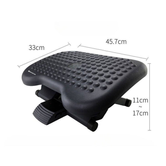 SpinalFoot Ergonomic Footrest with Massage Function
