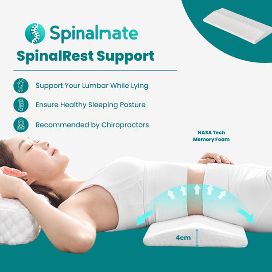 SpinalRest Sleeping Lumbar Support Pillow