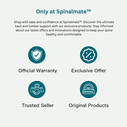 SpinalFoot Ergonomic Footrest with Massage Function