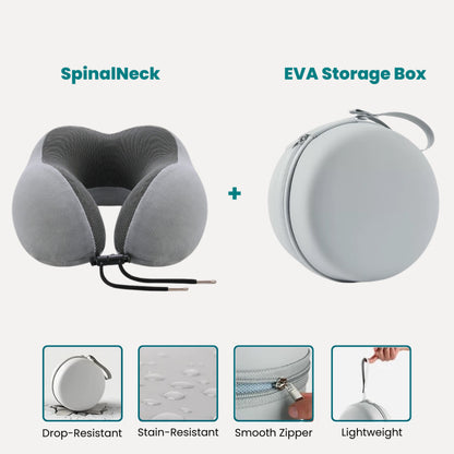 SpinalNeck NASA Memory Foam Neck U-Shape Pillow