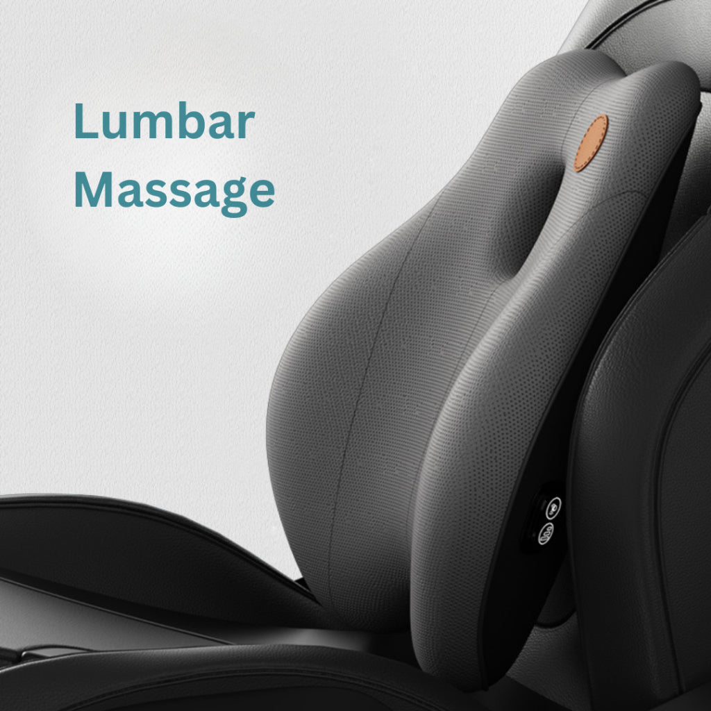 Ergonomic Multi-Mode Lumbar Massage Cushion
