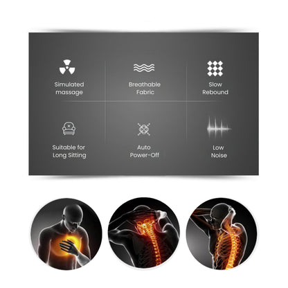 Ergonomic Multi-Mode Lumbar Massage Cushion