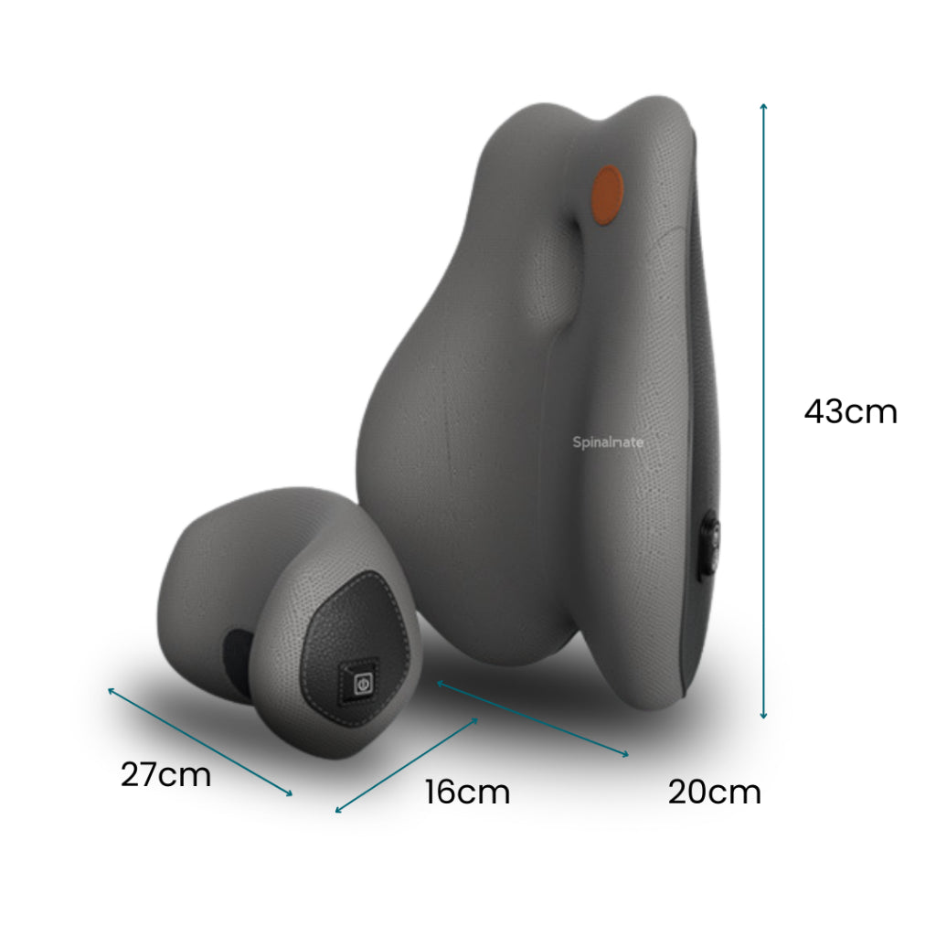 Ergonomic Multi-Mode Lumbar Massage Cushion