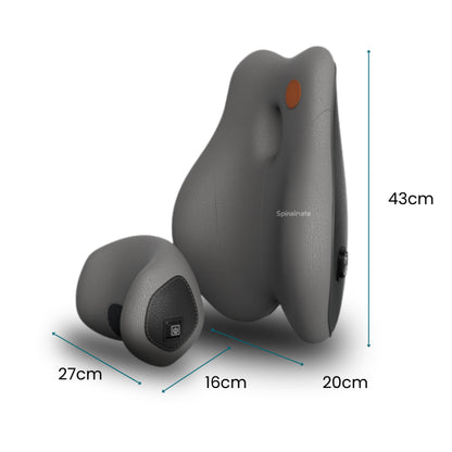 Ergonomic Multi-Mode Lumbar Massage Cushion