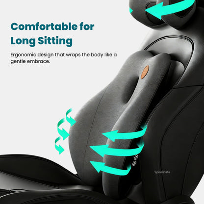 Ergonomic Multi-Mode Lumbar Massage Cushion