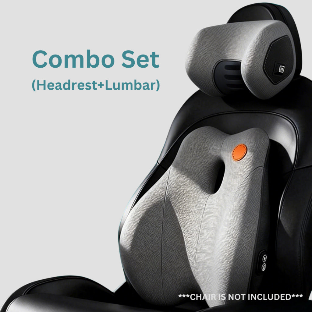 Ergonomic Multi-Mode Lumbar Massage Cushion