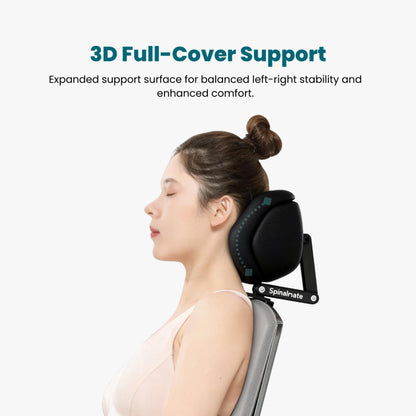 Spinalmate Office Chair Adjustable Dual-Comfort Headrest Ergonomic Bracket Extension Neck Support 办公室椅可调节头枕电脑椅加高颈