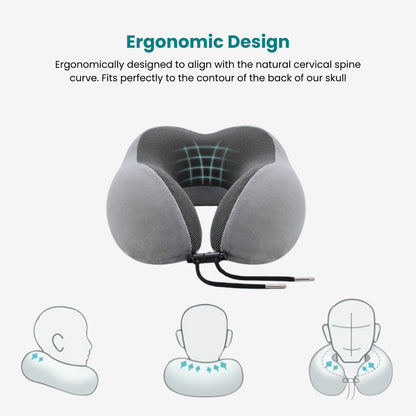 SpinalNeck NASA Memory Foam Neck U-Shape Pillow