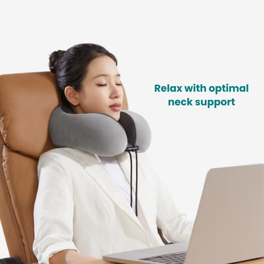 SpinalNeck NASA Memory Foam Neck U-Shape Pillow