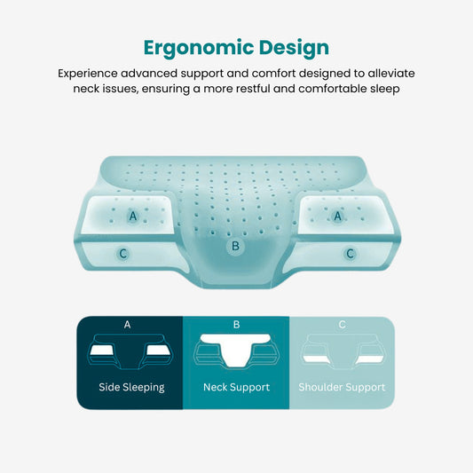 SpinalZen Memory Foam Contour Pillow