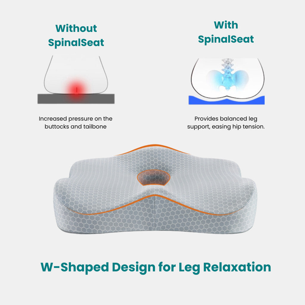 CoolTech Ergonomic Spine Support Cushion
